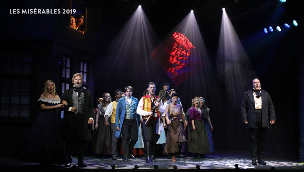 Les Misérables at the Playhouse Theatre, Hobart in 2019