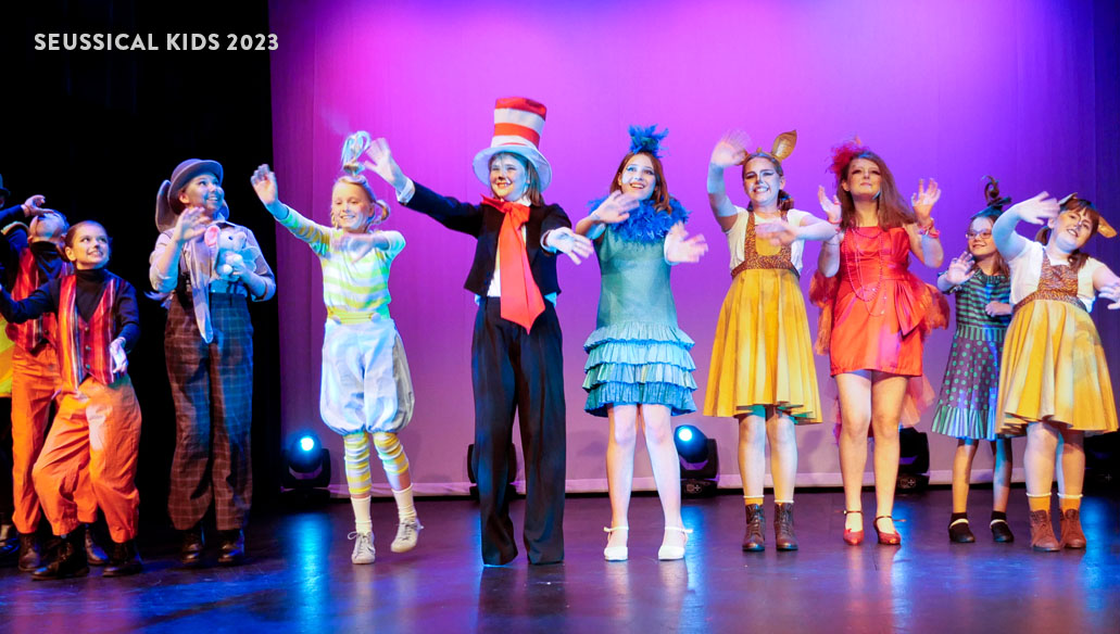 Seussical Kids at the Playhouse Theatre, Hobart in 2023