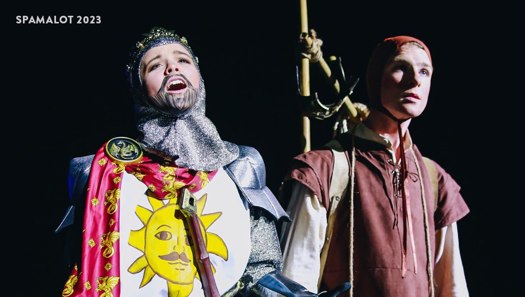 Spamalot YPE at the Playhouse Theatre, Hobart in 2023